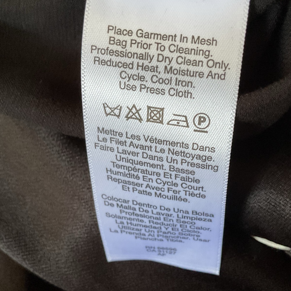 DKNY Elegant Black Wide-Leg Pants, 10 - Picture 8 of 8